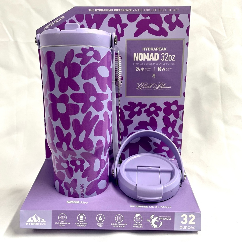 Hydrapeak Nomad Limited Edition 32oz Tumbler Gift Set New in Box